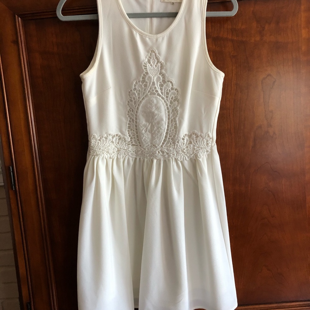 White dress